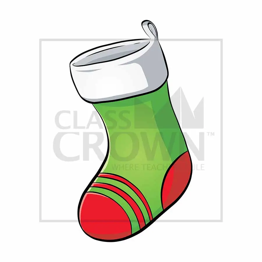 Christmas Stocking 8 clipart