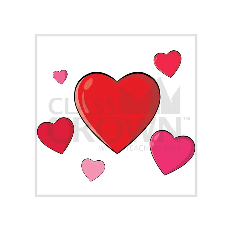 Hearts Collage clipart