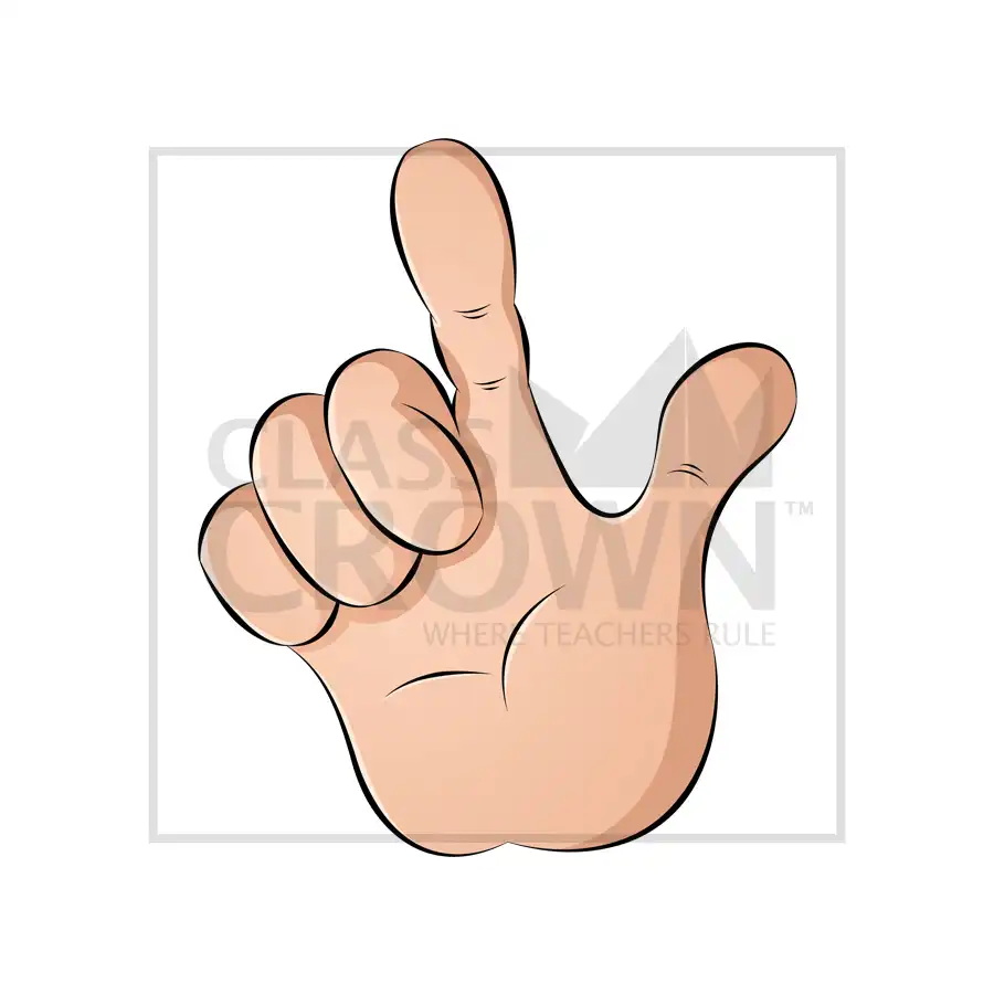 Pointing Finger clipart