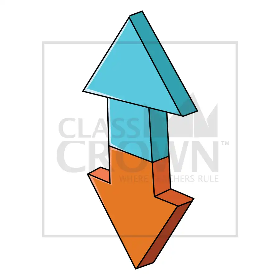 Up and Down Arrow clipart